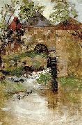 GAINSBOROUGH, Thomas The watermill France oil painting artist